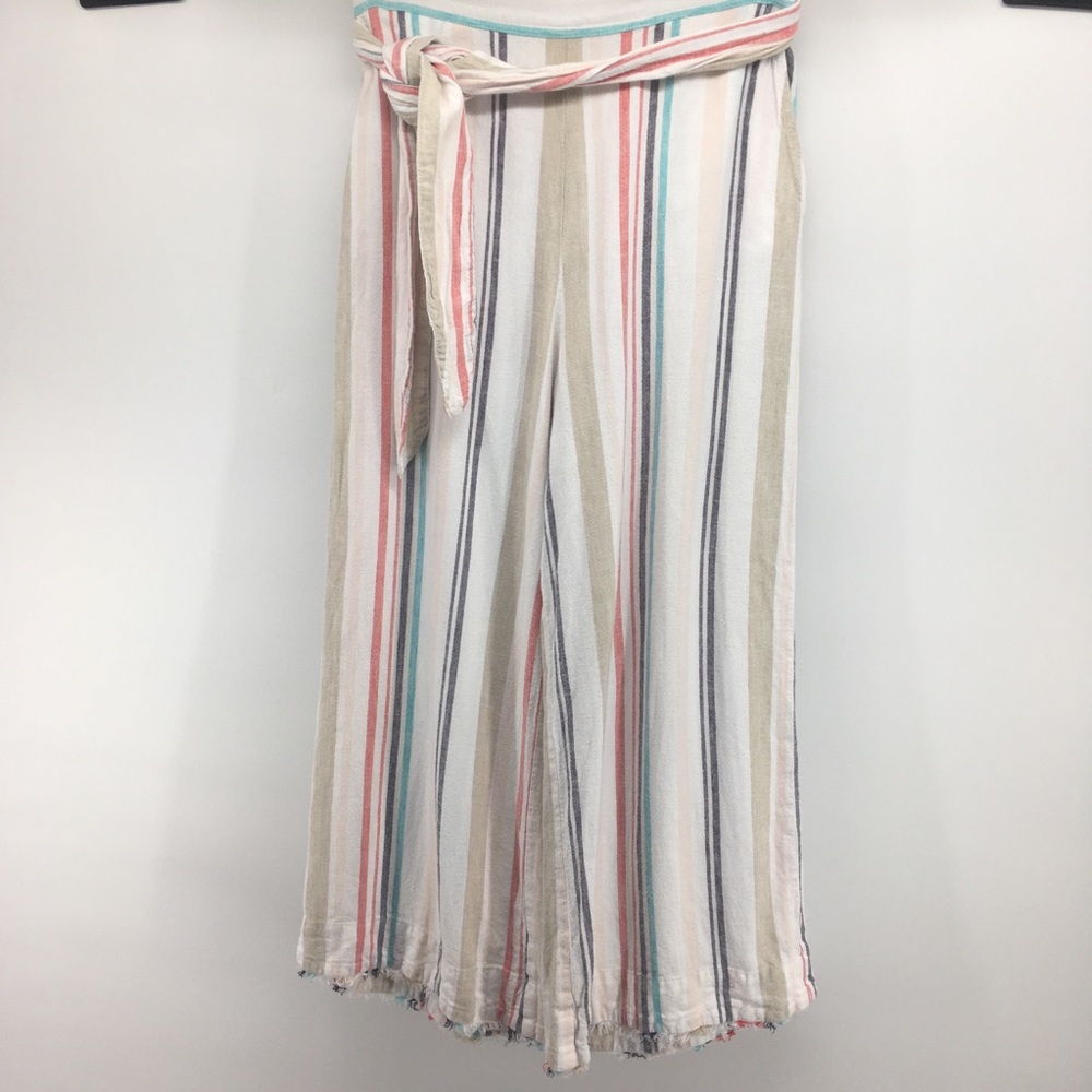 Cloth & Stone | White Cropped Gaucho Pants XS